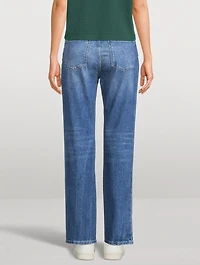 Patti High-Rise Straight Jeans