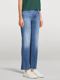 Patti High-Rise Straight Jeans