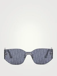 DiorClub M6U Rectangular Sunglasses