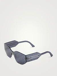 DiorClub M6U Rectangular Sunglasses