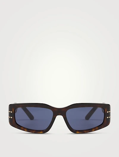 DiorSignature S9U Rectangular Sunglasses