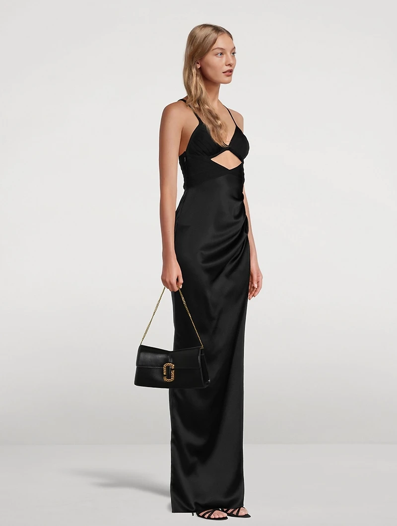The St. Marc Leather Clutch