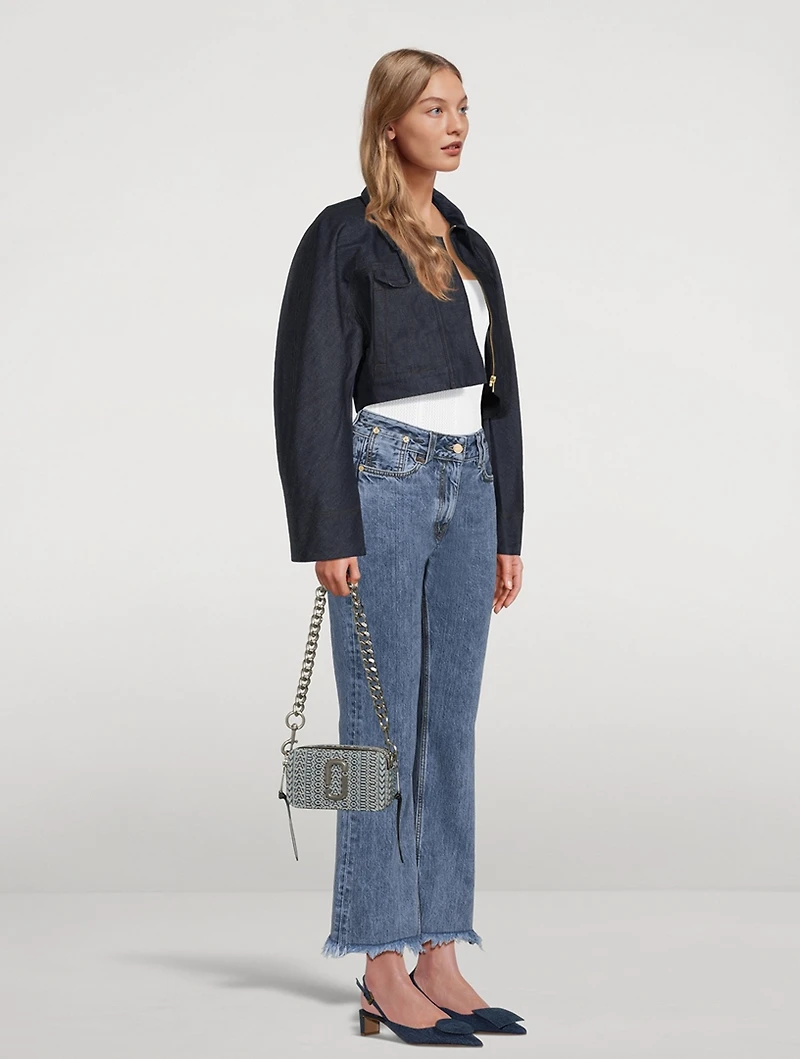 The Snapshot Monogram Denim Camera Bag