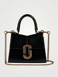 The Mini St. Marc Leather Top Handle Bag