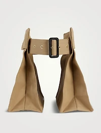 Cotton Gabardine Pocket Belt