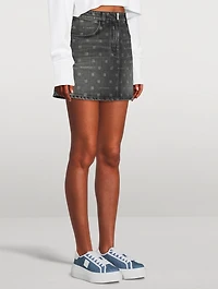 City Denim Platform Sneakers