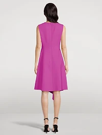 Draped Midi Dress