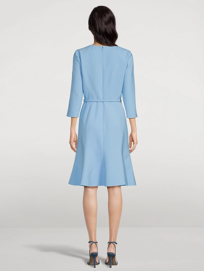 Belted Midi Dress