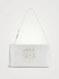 Mini Nightlily Crystal Mesh Shoulder Bag