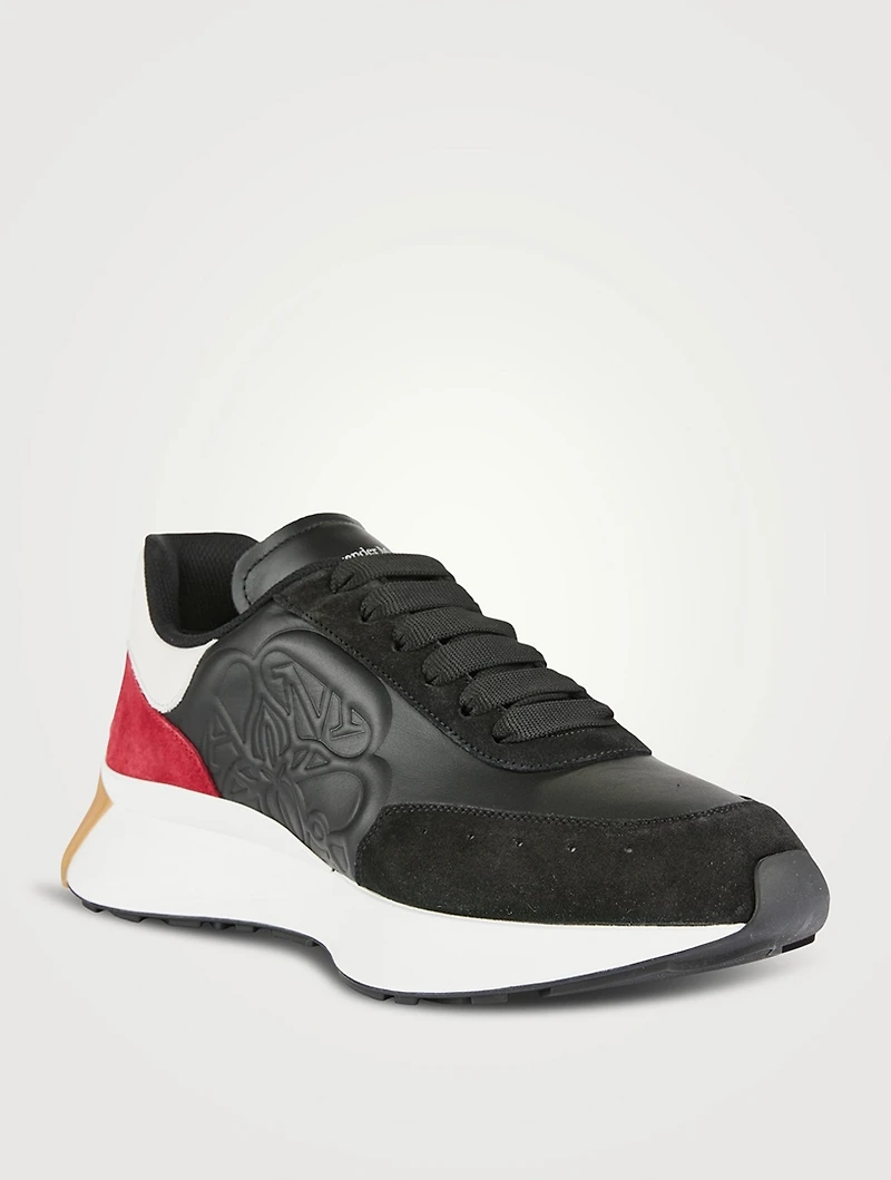 Sprint Runner Leather Sneakers