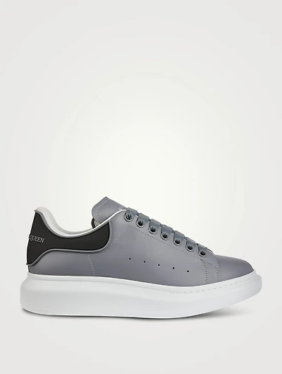 Oversized Leather Sneakers