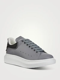 Oversized Leather Sneakers