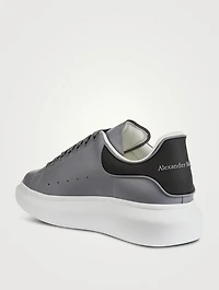 Oversized Leather Sneakers