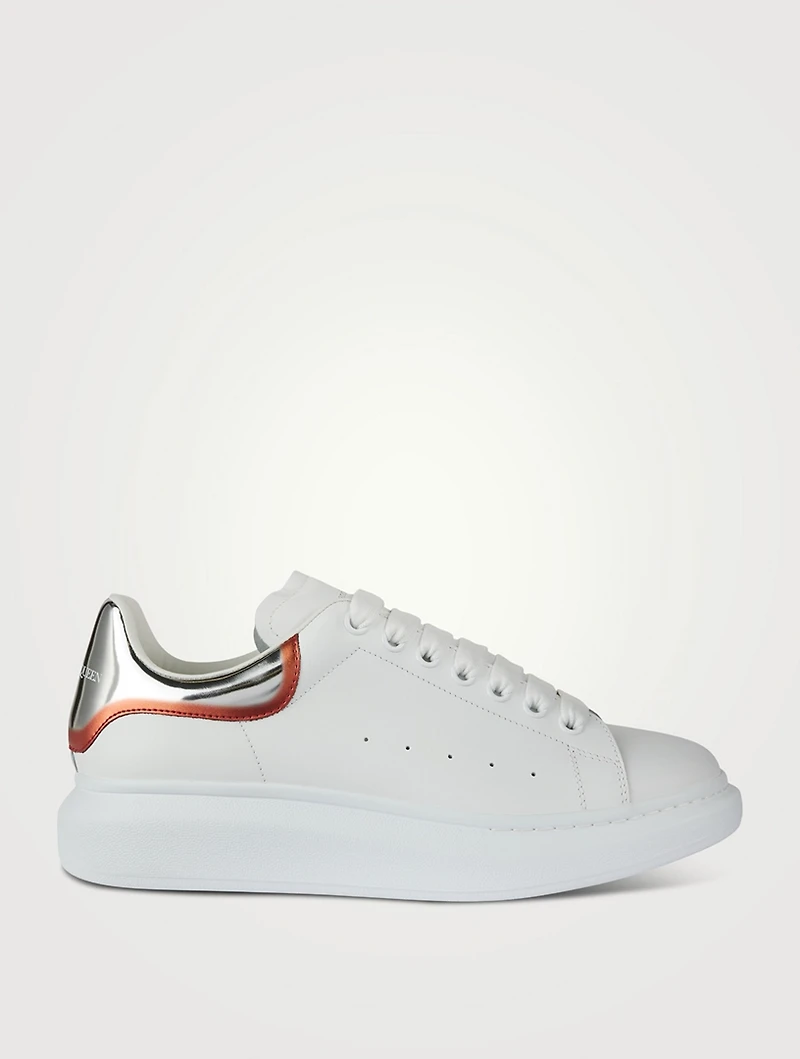 Oversized Leather Sneakers