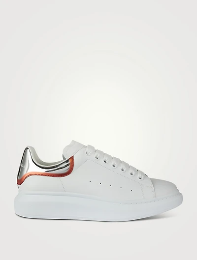 Oversized Leather Sneakers