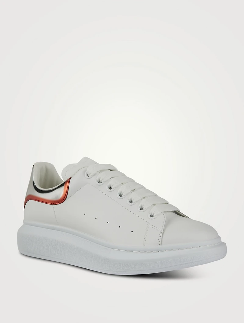 Oversized Leather Sneakers