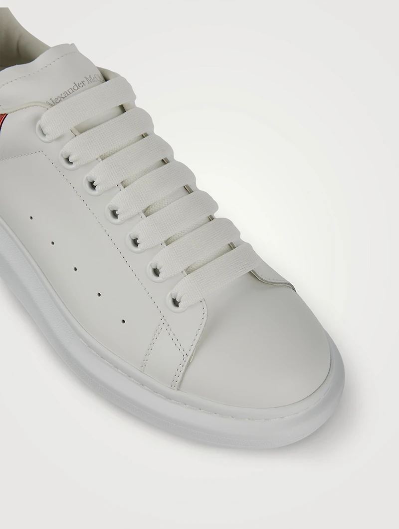 Oversized Leather Sneakers