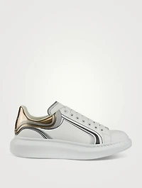 Oversized Leather Sneakers