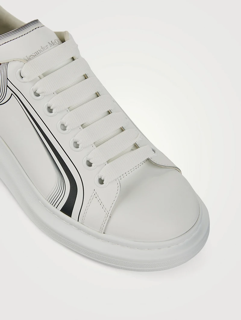 Oversized Leather Sneakers