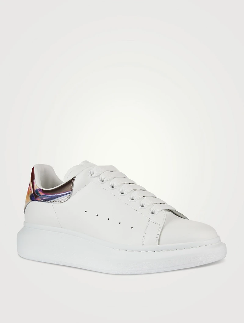 Oversized Leather Sneakers