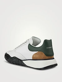 Leather Court Trainer Sneakers