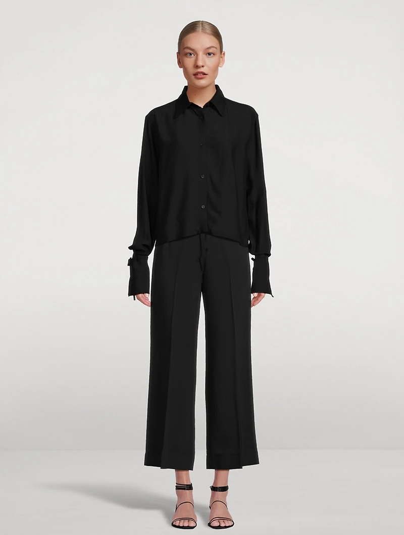 Wide-Leg Trousers