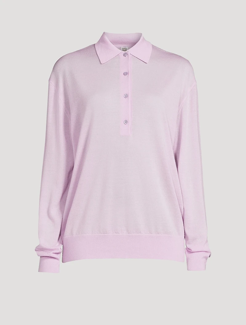 Merino Wool Polo Shirt