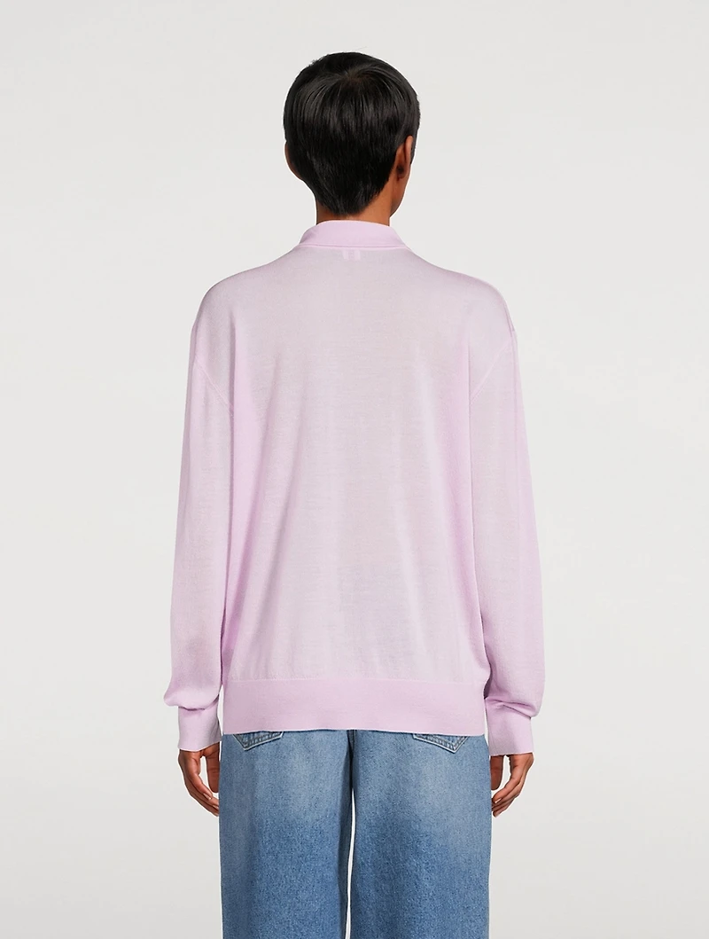 Merino Wool Polo Shirt