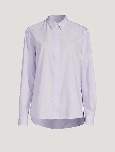 Signature Cotton Shirt Stripe Print