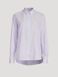 Signature Cotton Shirt Stripe Print