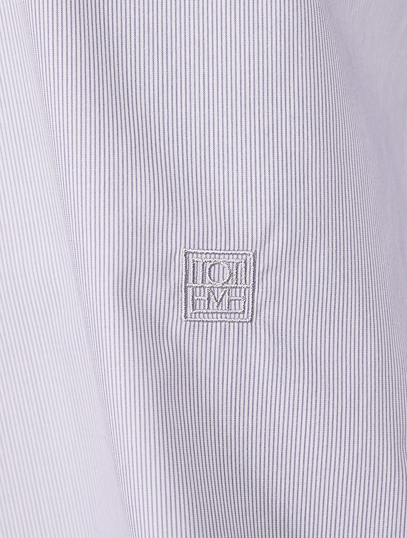 Signature Cotton Shirt Stripe Print