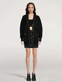 Medusa Crêpe Mini Skirt