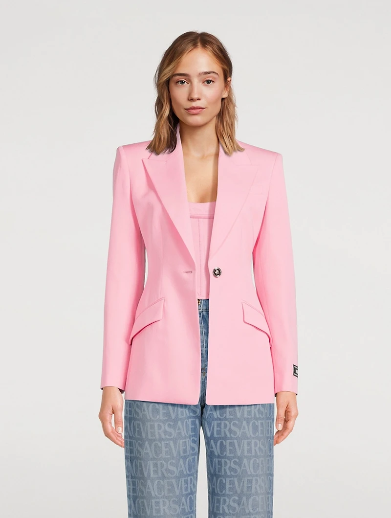 Medusa Single-Breasted Blazer