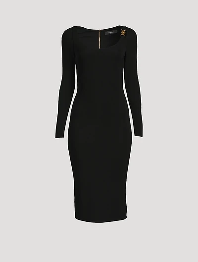 Medusa '95 Jersey Midi Dress