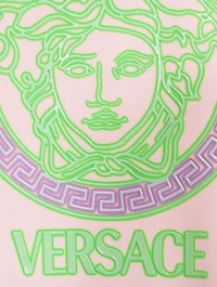 Medusa Logo Distressed Sweatshirt