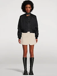 Wrap Mini Skirt