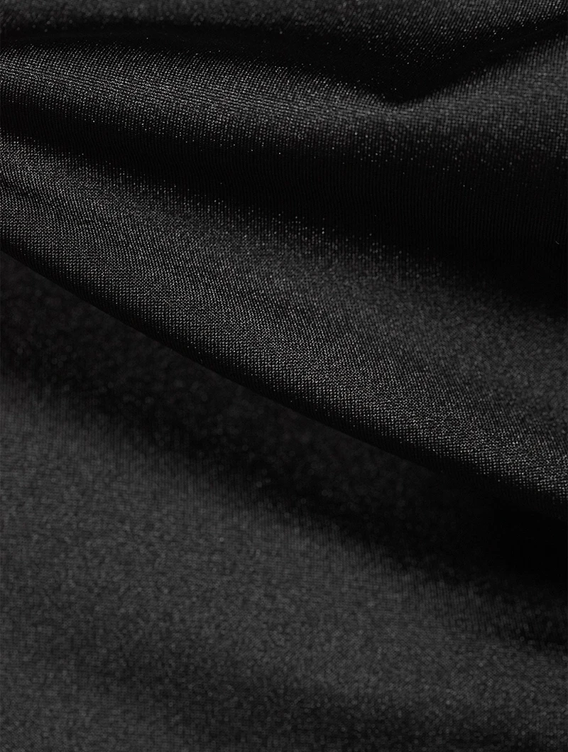 Asymmetric Draped Jersey Top
