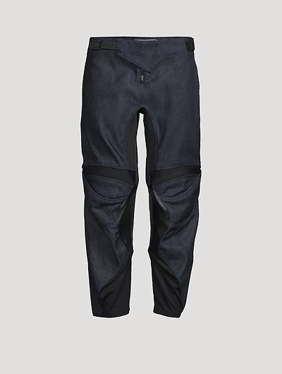 Denim Racing Trousers