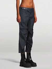 Denim Racing Trousers