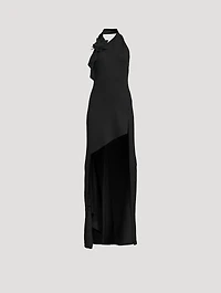 Asymmetric Flower Gown