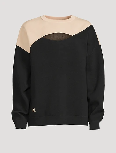 Balanced Organic Cotton-Blend Sweater