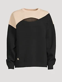 Balanced Organic Cotton-Blend Sweater