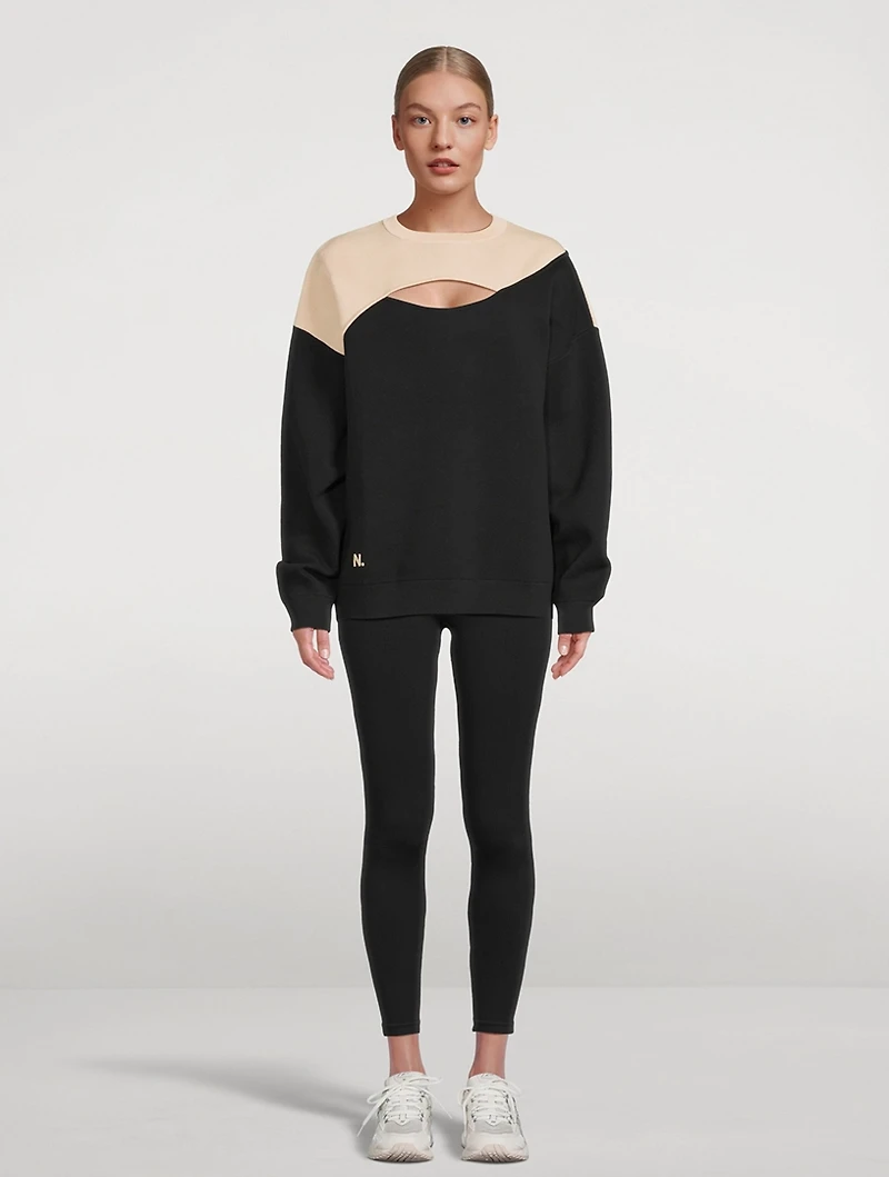 Balanced Organic Cotton-Blend Sweater