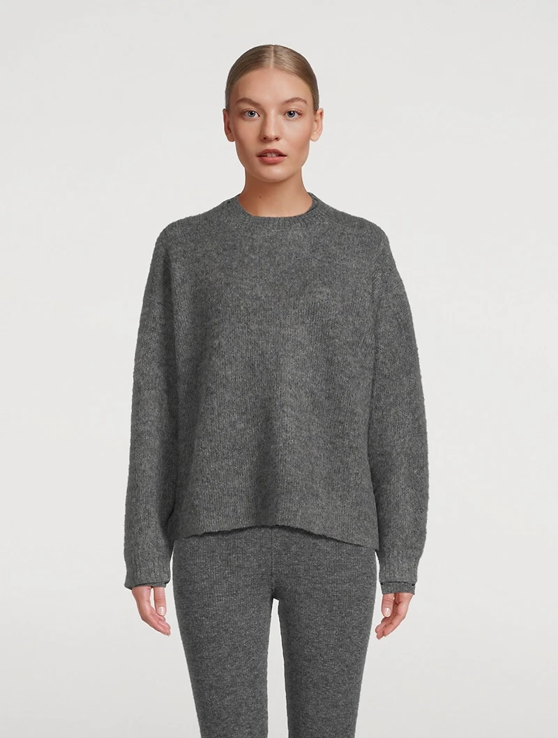 Jude Alpaca Crewneck Sweater