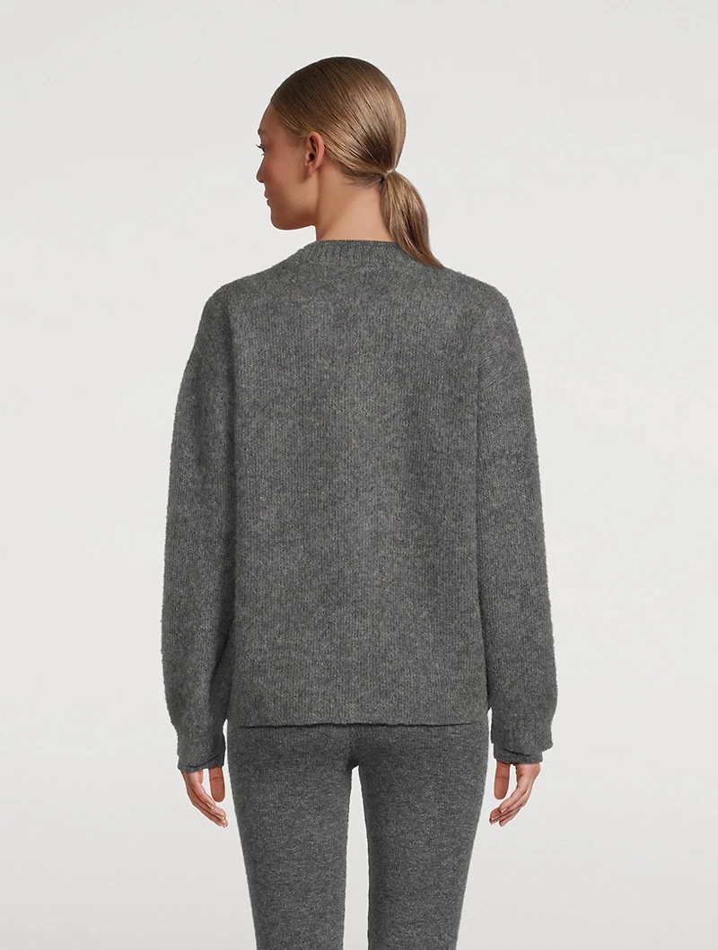 Jude Alpaca Crewneck Sweater
