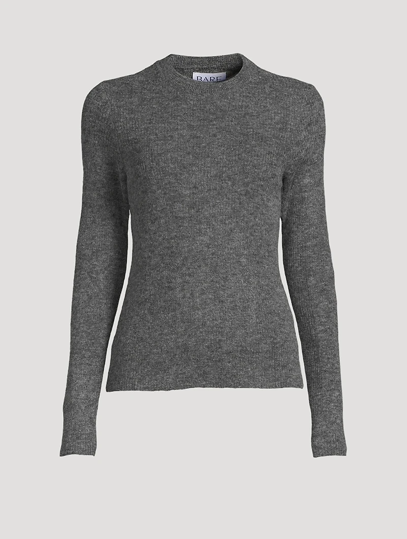 Marin Alpaca And Wool Rib Top