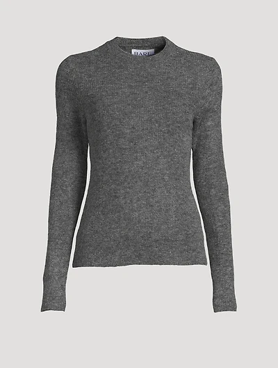 Marin Alpaca And Wool Rib Top