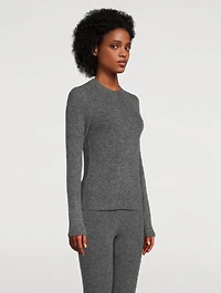 Marin Alpaca And Wool Rib Top