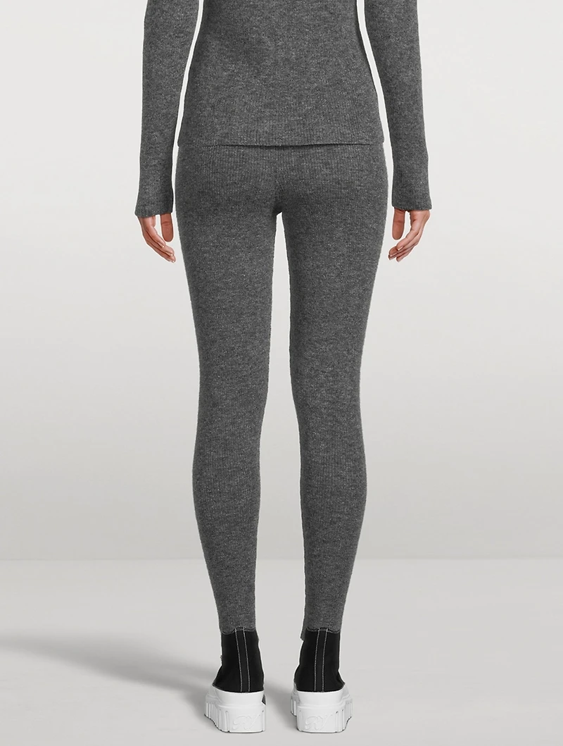 Marin Alpaca And Wool Rib Leggings