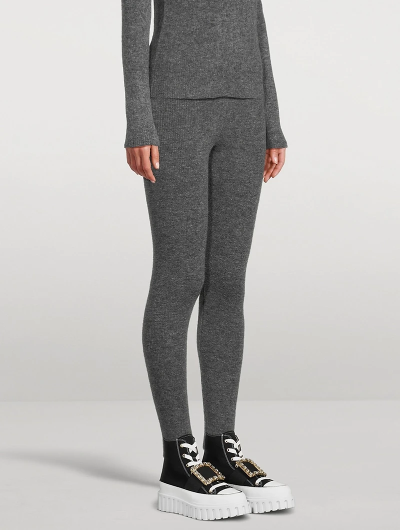 Marin Alpaca And Wool Rib Leggings